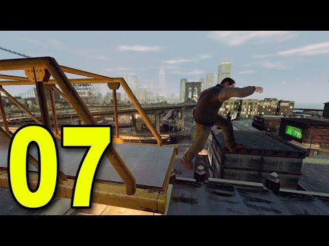 Grand Theft Auto 4 - Part 7 - Freerunning Fail (Let's Play / Walkthrough / Guide)
