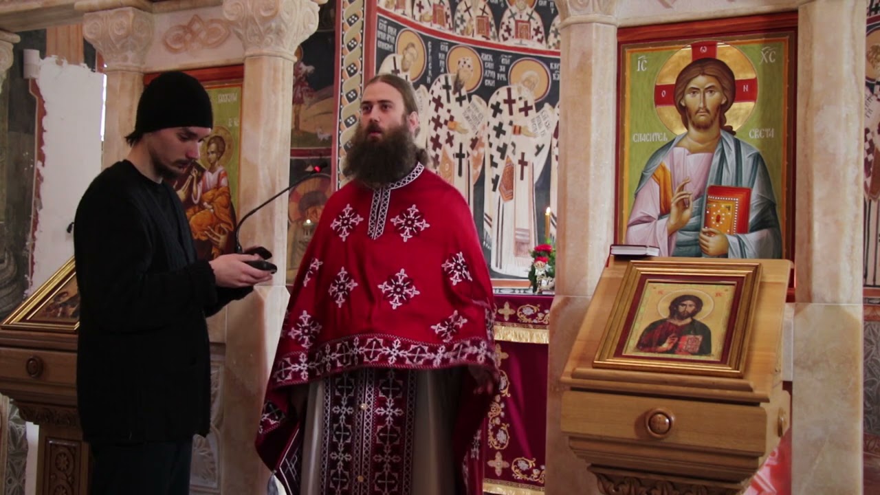 Беседа протосинђела Петра у Теодорову суботу 2021.