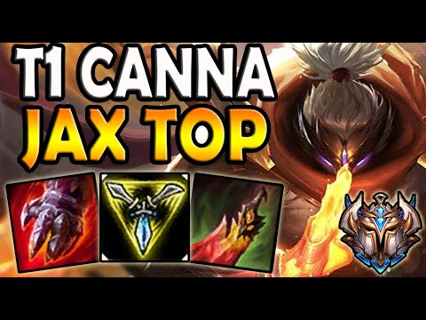 Jax vs Wukong TOP [ T1 Canna ] Korea Ranked