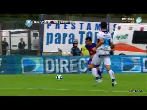 Gol de Araujo. Gimnasia LP 0 - Tigre 1 | Torneo Final 2014 - Fecha 11