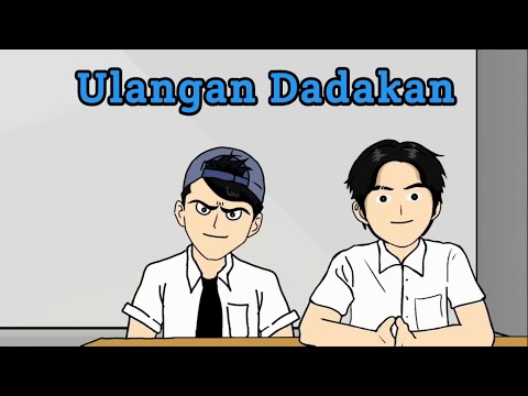 ULANGAN DADAKAN !! Animasi Sekolah