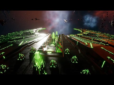 Necrons vs Imperial Navy - Classic Battle - Battlefleet Gothic Armada 2