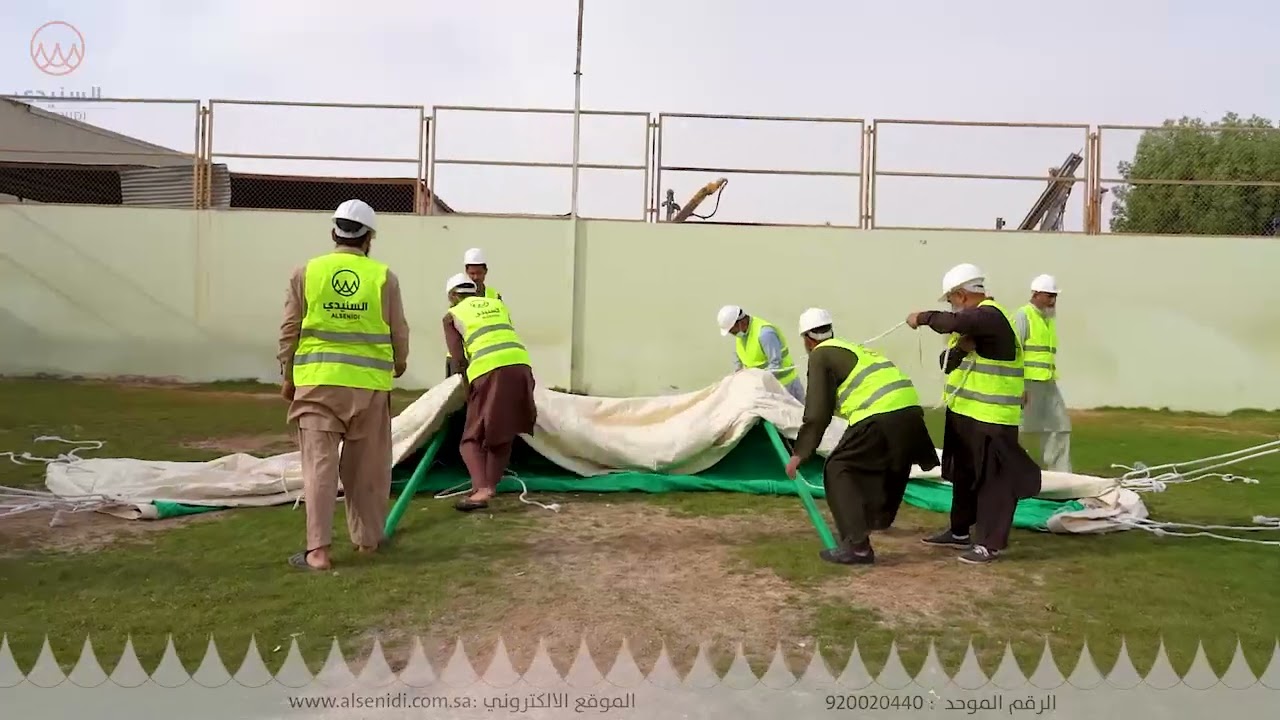  خيمة الصباح تنزاني بيتية 26*14 قدم 