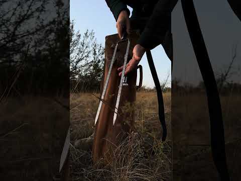 Набор для шашлыка в кожаном чехле КОВБОЙ Gorillas BBQ BS85 - фото 1 - id-p956656357