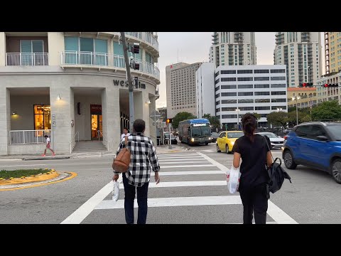 Miami Walk: Downtown Dadeland até Dadeland North em fevereiro de 2023