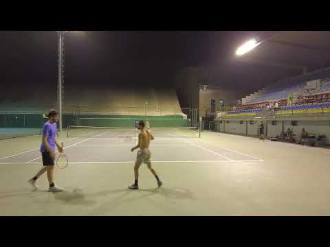 Doubles tennis match Metreveli/Akofiani - Davlianide/Jafaridze