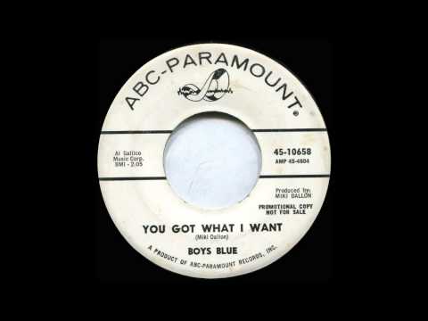 BOYS BLUE - You Got What I Want (UK Orig.7"+CS)