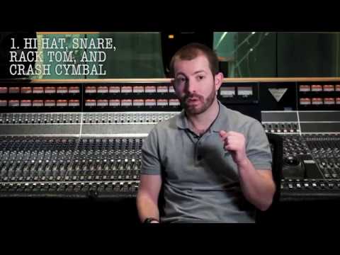 Drum overhead recording techniques and tips