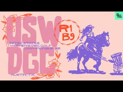 2024 USWDGC | R1B9 | Mertsch, Blomroos, Tattar, King | Jomez Disc Golf