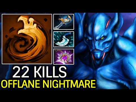 Night Stalker Offlane Nightmare – 22 Kills Carry Game Dota 2