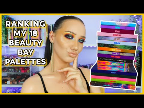 ALL 18 OF MY BEAUTY BAY PALETTES, RANKED FROM BEST TO...