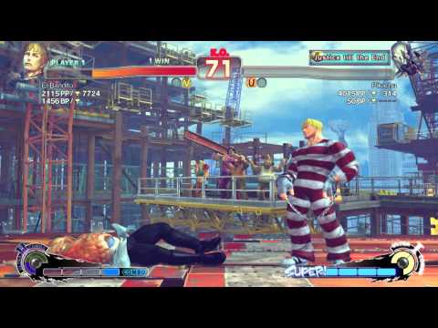 Ultra Street Fighter IV battle: Cody vs Seth
