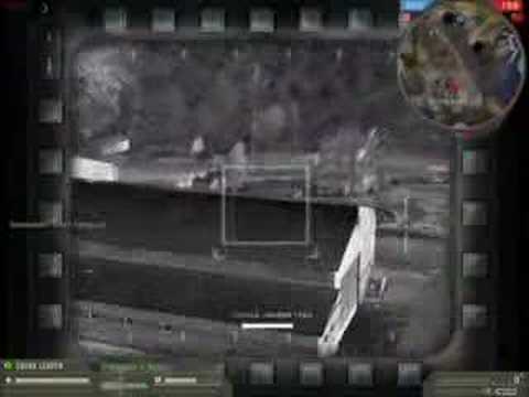 zig-zag TV missile shot