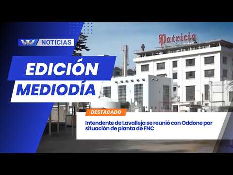 Intendente de Lavalleja se reunió con Oddone por situación de planta de FNC