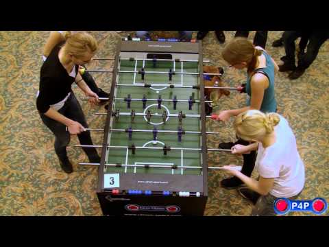 P4P Halle 2012 - Damen Doppel Finale - Redecker/Huber - Weinreich/Solveig