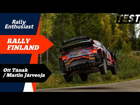 RALLY FINLAND 2021 | Ott Tänak / Martin Järveoja Testing Hyundai i20 coupe WRC [ Flat Out ]