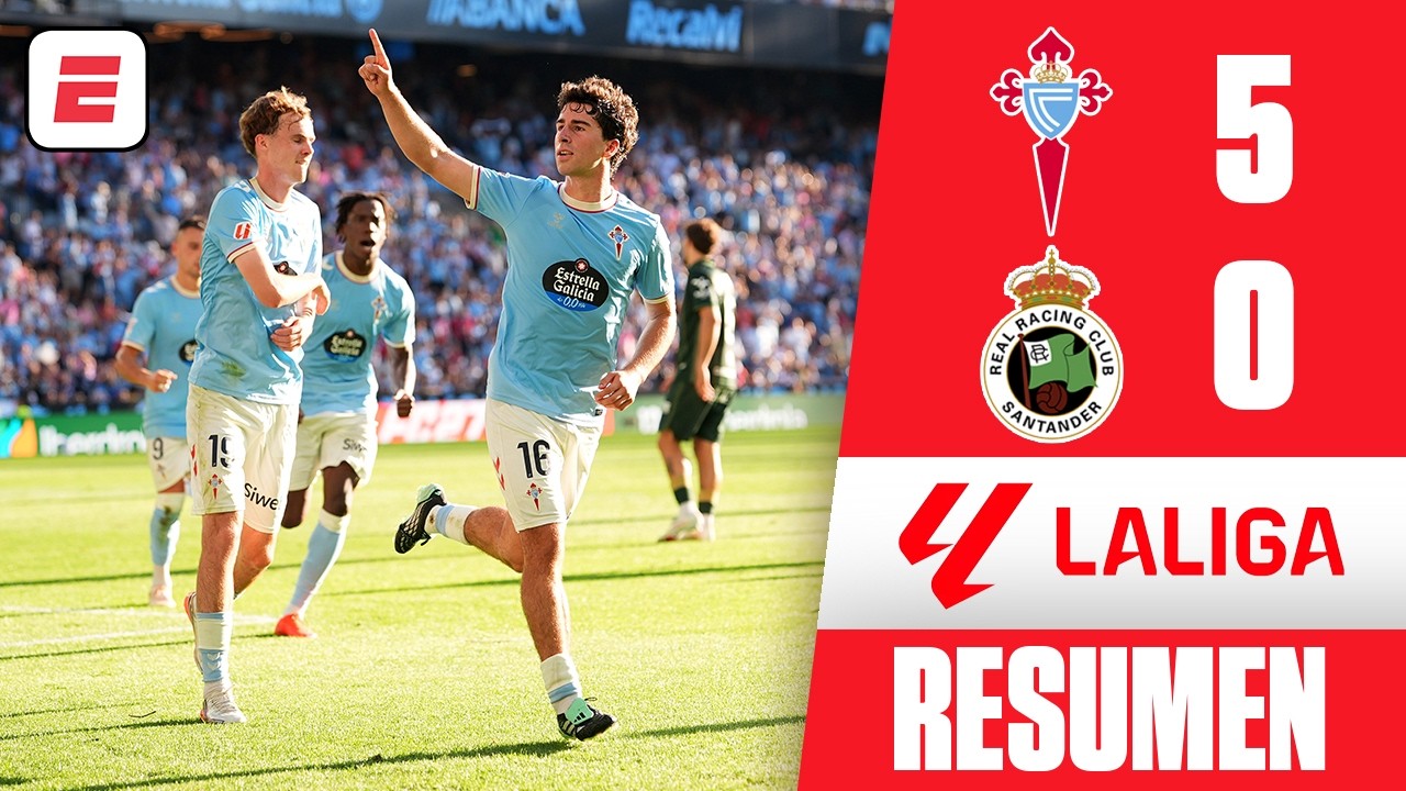 MANITA DEL CELTA para firmar su PRIMERA VICTORIA de la temporada ante RACING DE SANTANDER | La Liga