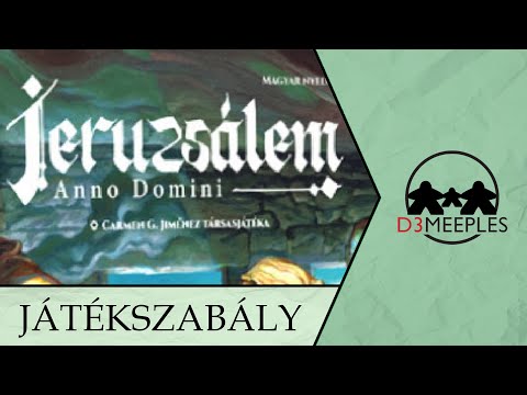 JÁTÉKSZABÁLY: JERUZSÁLEM ANNO DOMINI - d3meeples