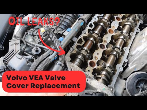 Volvo VEA Diesel Valve Cover Replacement DIY (V40 and other models)