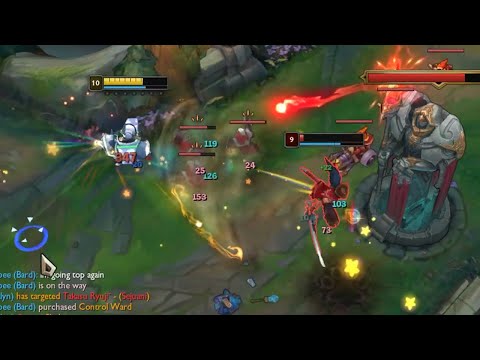 Corki one hundred to zeroes Yasuo under tower