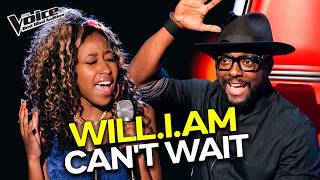 will.i.am Hit the Button INSTANTLY for This 19-Year-Old | The Voice