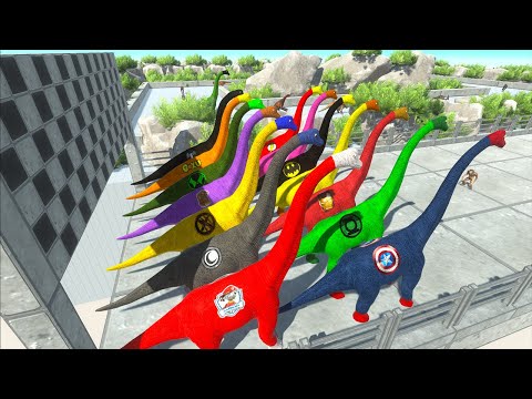 Speed Race Death Run Championship Jurassic World Evolution 2 Dc T-rex Superhero Vs Brachiosaurus