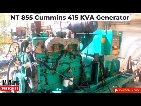 NT 855 Cummins Power 300 KVA Diesel Generator Amazing Review