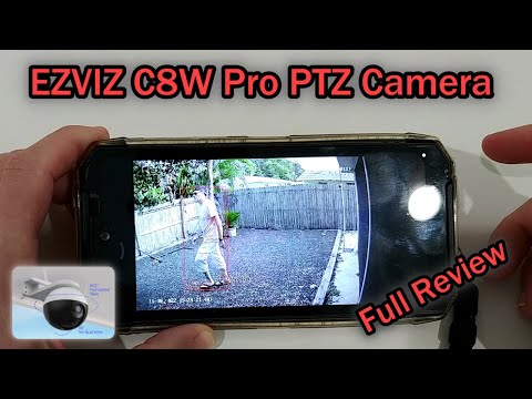EZVIZ C8W Pro Outdoor Auto-Tracking Camera, 2K, PTZ 360° Full Review