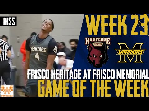 Epic High School Basketball Showdown: Heritage vs. Memorial Highlights!
