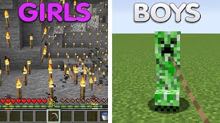 Girls vs Boys