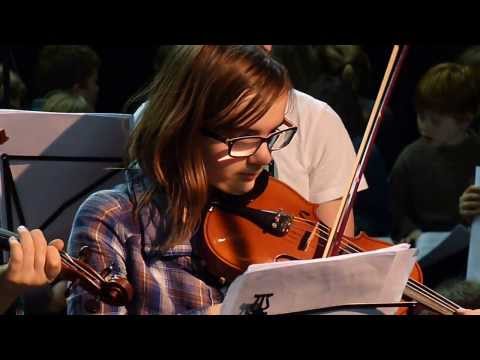 Het Spook van De Hommel - Concert 2014 - de violen stemmen