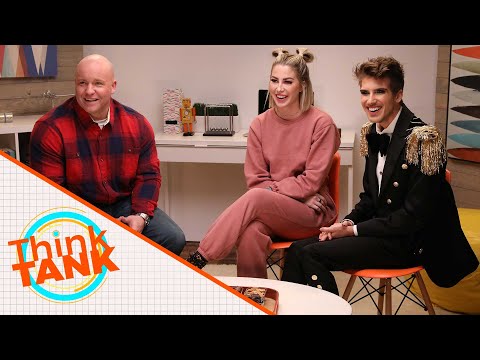 'Think TANK'タンク・シナトラ、ジョーイ・グレイスファ、ケルシー・ダーラッグが、ティンダー、ポスト・マローン、その他について語る ('Think TANK': Tank Sinatra, Joey Graceffa, & Kelsey Darragh Talk About Tinder, Post Malone, & More)