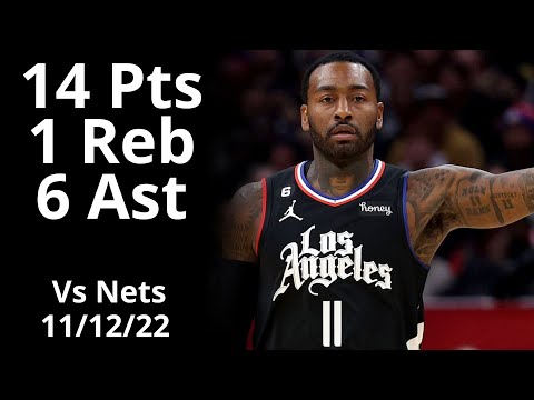John Wall 14 Pts 6 Ast vs Nets Highlights
