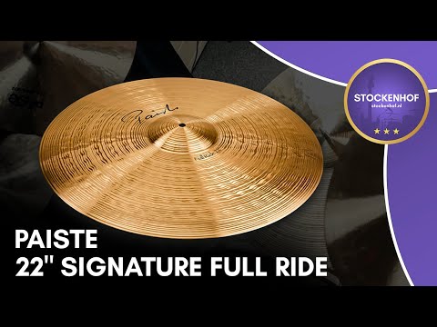 Paiste 22" Signature Full Ride (with video) image 2