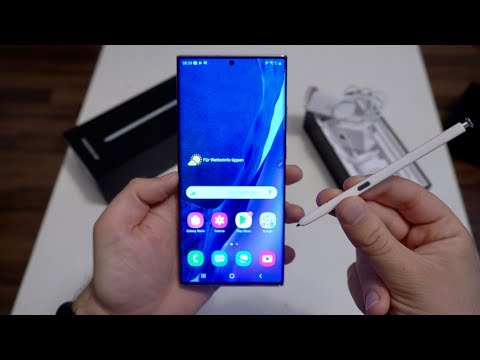 Setting up the Samsung Galaxy Note 20 Ultra and third impression