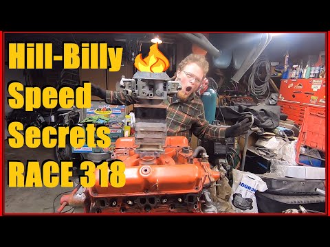 Doing The Hill Billy Hotep to unlock MAX horsepower on a 318 Mopar!!!