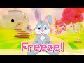 Bunny Run- An Easter PE Experience | Brain Break | Bunny Hop | Easter Workout | PhonicsMan Fitness