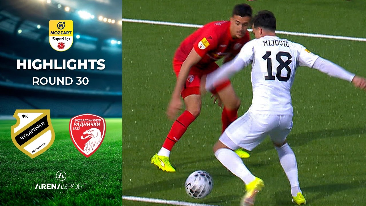 FK Čukarički vs FK Radnički 1923 Highlights