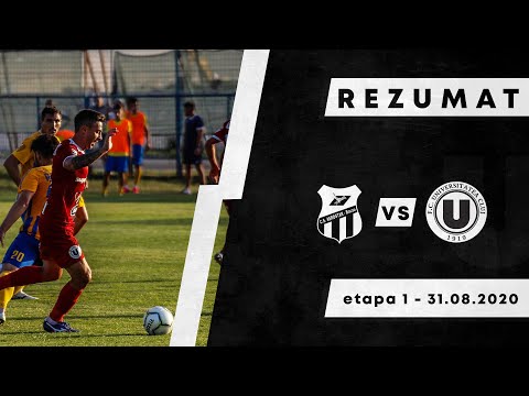 Rezumat Aerostar Bacău - FC Universitatea Cluj 0-1 (Liga 2, 31.08.2020)