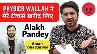 Physics Wallah ने मेरे टीचर्स खरीद लिए 😭 Aman Dhattarwal Exposed Phyiscs Wallah 8000 Crore Earning