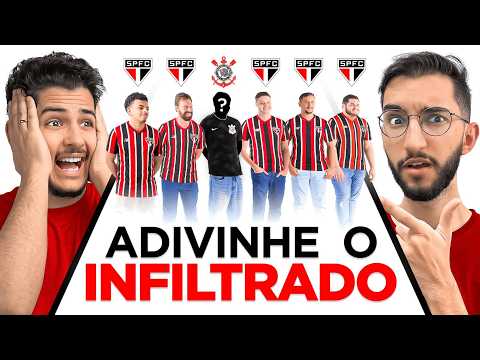 5 SÃO PAULINOS vs 1 CORINTHIANO INFILTRADO 🥷🏻