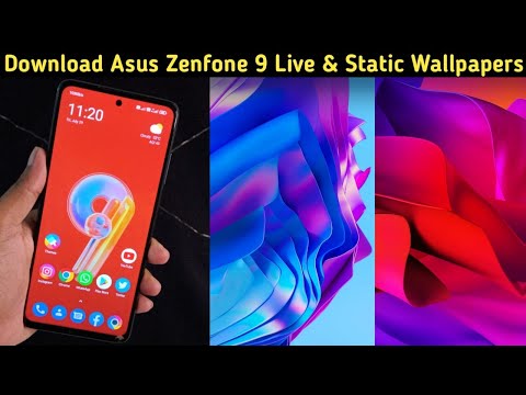 Download Asus Zenfone 9 Live and Static Wallpapers