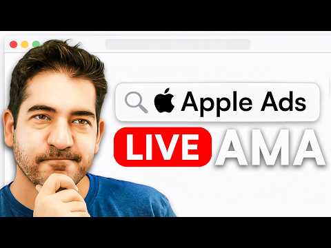Apple Ads for Beginners in 2026: Live AMA thumbnail