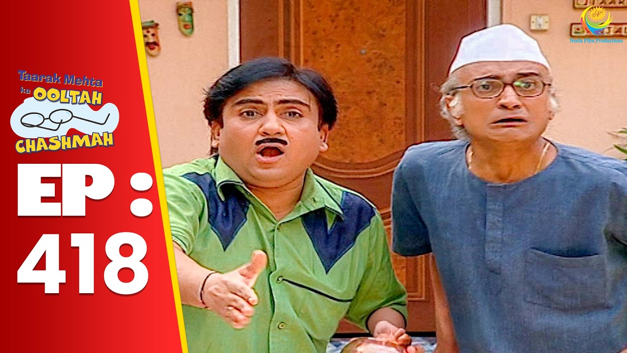 SE 01 EP 418 - Jethalal Ne Bataya Sab Ko Bhootni Ka Sach ! | Taarak Mehta Ka oltah hashmah
