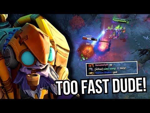 FAST HAND - Tinker Chuan Dagon Amazing Gameplay 7.08 | Dota 2