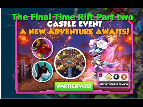 The Final Time Rift Part two Dragon Mania legends  Chrono Chang'e Dragon  DML