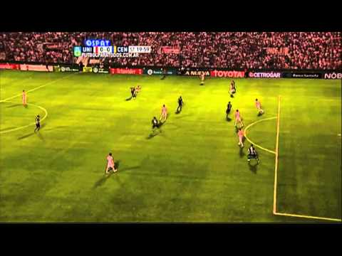 Remate de Pinola. Unión 0 - R. Central 0. Fecha 21. Primera División 2015. FPT.