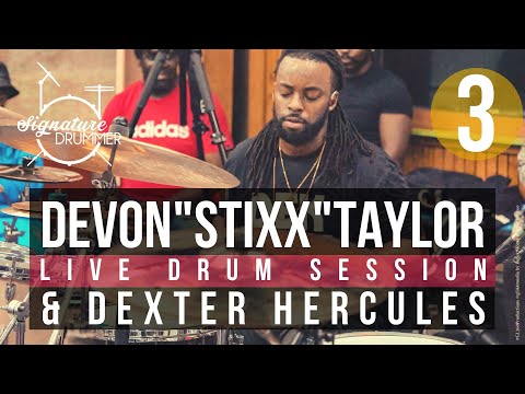 DEXTER HERCULES Live Drum Clinic UK 2022 at Grosvenor Road Studios 3