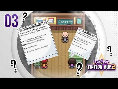 Pokémon Twitch Cup 2 Ep.3 - ¡HAGO UN EXAMEN POKÉMON! ¿CÚANTAS FALLARÉ?
