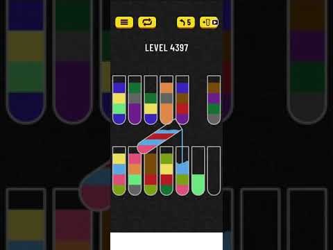 water sort puzzle level 4397